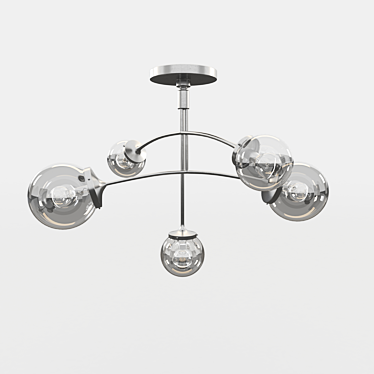 Kate Spade Prescott Chandelier 3D model image 1 