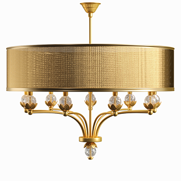 Stylish Chandelier Simone Granchi 3D model image 1 