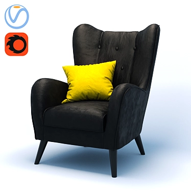 ErgoFit Spine-Perfect Armchair 3D model image 1 