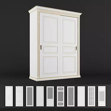 Two-door wardrobe. Rossta furniture.