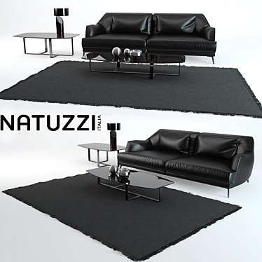 Elegant Don Giovanni Sofa: Luxurious Comfort 3D model image 1 