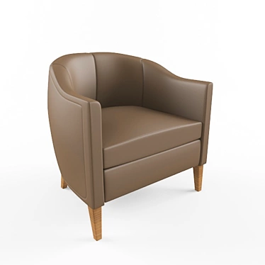 Versatile Chair for Any Space 3D model image 1 