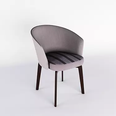 ErgoLuxe Comfort Chair 3D model image 1 