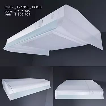 Title: Enhanced Franke Hood: Uncompromising Quality 3D model image 1 