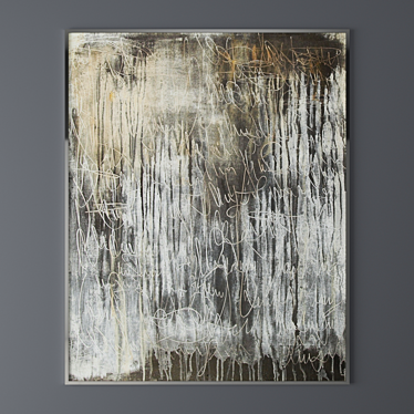 Abstract Art Set: 48"x60", 30"x40", 48"x54 3D model image 1 