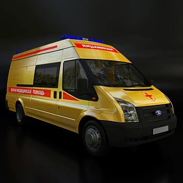 Ford Transit ICU: Revitalize Your Ride 3D model image 1 