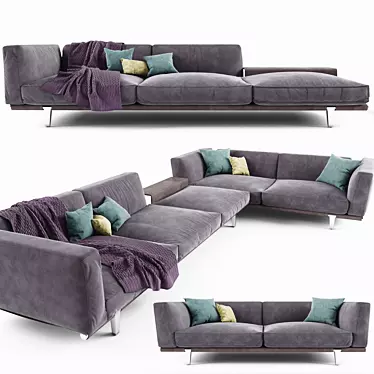 Couch Fuscous Grey