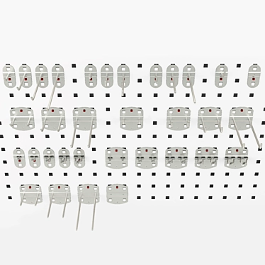 RasterPlan Fasteners: Secure & Efficient 3D model image 1 