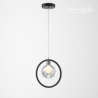 Modern Suspended Lighting: ODEON MAGNO 3D model image 1 