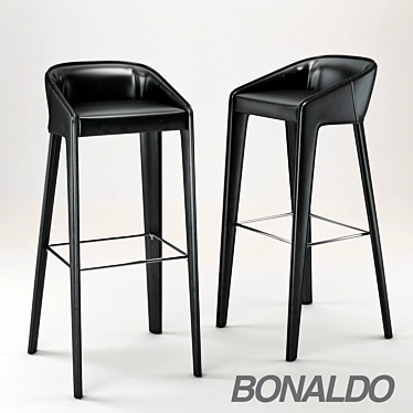 Sleek Lamina Too Chair 3D model image 1 