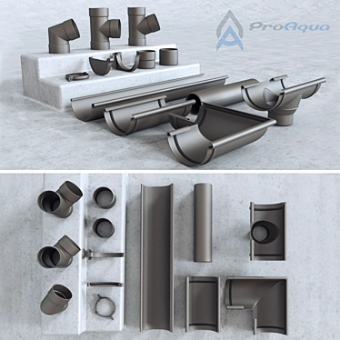 ProAqua Rainwater System 3D model image 1 