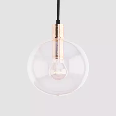 Modern Sphere Pendant Light 3D model image 1 