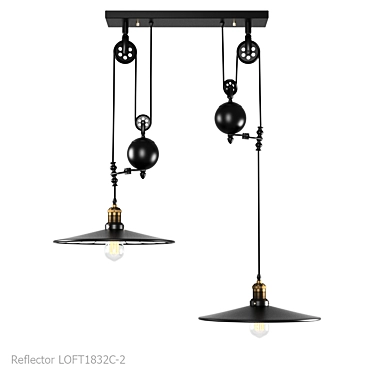 Reflector Pendant Lamp 3D model image 1 