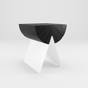 Minimalist Half Stool: witaminadprojekt 3D model image 1 