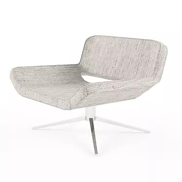 Metropolitan: Sleek and Stylish Armchair 3D model image 1 