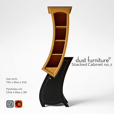 Dust furniture - Stacked Cabinet no.7