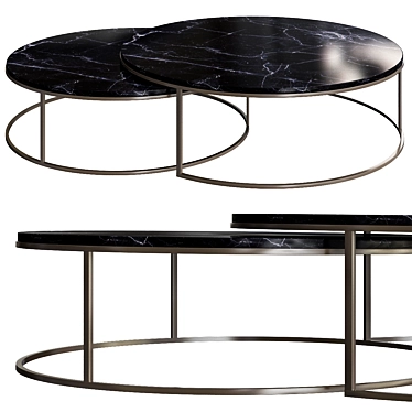 Elle Nest Coffee Table 3D model image 1 