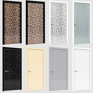 LUCKY VETRO Glass Door Collection 3D model image 1 