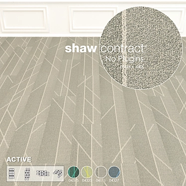 Shaw Active Tile Collection 3D model image 1 