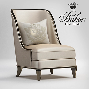 Regal Baker Empress Chair 3D model image 1 