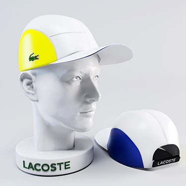 LACOSTE Men's Cap | Stylish Headwear for Fashionable Gentlemen 3D model image 1 