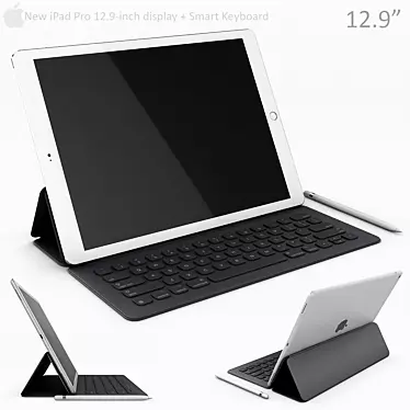 Apple iPad Pro 12.9 Inch with smart keyboard