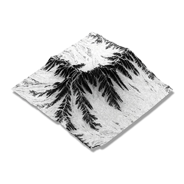 Mountain Majesty: 3D Landscape Textures 3D model image 1 
