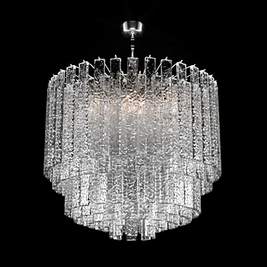 Murano Charm: 7130 Spagna Chandelier 3D model image 1 