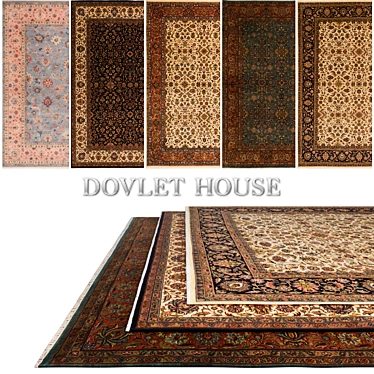 Luxury Carpets - DOVLET HOUSE Collection 3D model image 1 