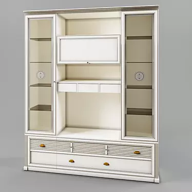 Isotta 12: Valencia Floor Cabinet for a Completeness and Functionality 3D model image 1 