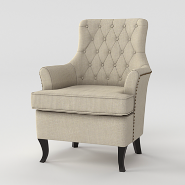 Modern Genesis Armchair 3D model image 1 