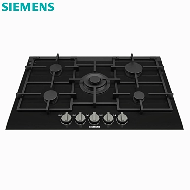 Siemens iQ700 75cm Ceramic Hob with 5 Burners 3D model image 1 