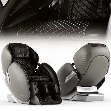 3D Max Massage Chair: Modern Design 3D model image 1 