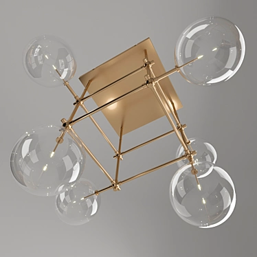 Elegant Soap Chandelier by SchwungHome 3D model image 1 