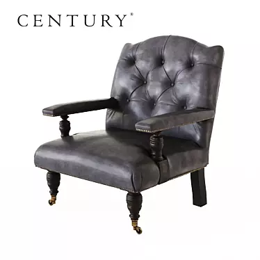 Luxury Leather Lowell Chair 3D model image 1 