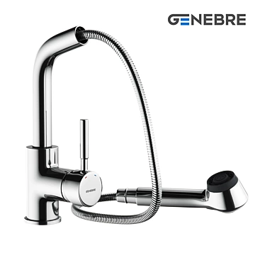 GENEBRE TAU Kitchen Mixer 3D model image 1 