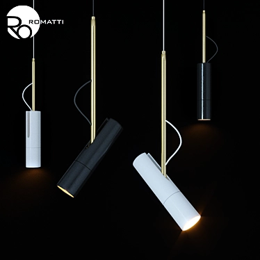 Modern Pendant Light: Svettily 3D model image 1 