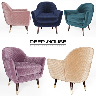 Benelux Deephouse Chair 3D model image 1 