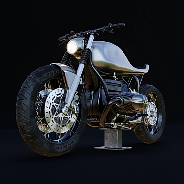 Vagabund V07 BMW R100R Custom 3D model image 1 