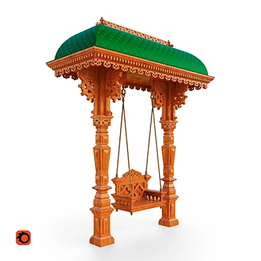 Royal Swing Set 3D model image 1 