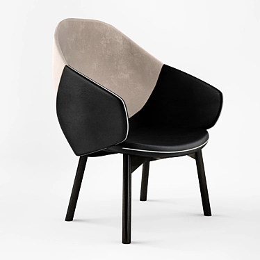 Regal Lounge Chair La Redoute 3D model image 1 