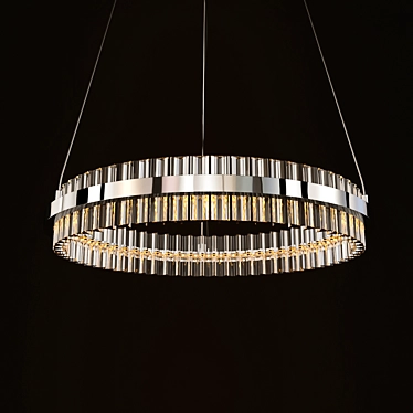 Crystal Halo Pendant Light | DeLight Collection 3D model image 1 