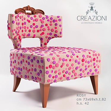 Rosy armchair Creazioni