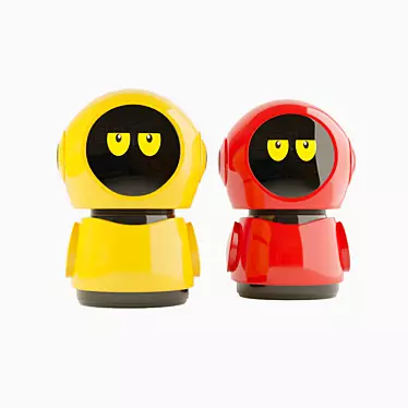 Playful Robo Buddy 3D model image 1 