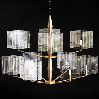 Elegant Illumination: Officina Luce 3D model image 1 