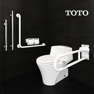 Toto CW923SGUR Toilet & Accessible Equipment 3D model image 1 