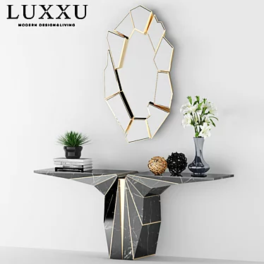 Console, Mirror & Wall light by LUXXU