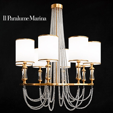 Elegante Marina Chandeliers 3D model image 1 