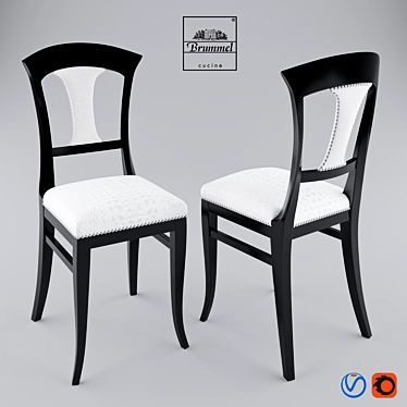 Gourmet Italian Chair 3D model image 1 