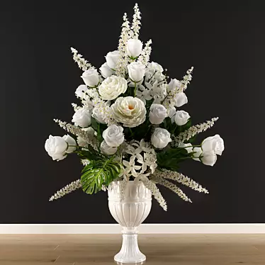 Gorgeous Blooms: Extraordinary Grand Bouquet 3D model image 1 